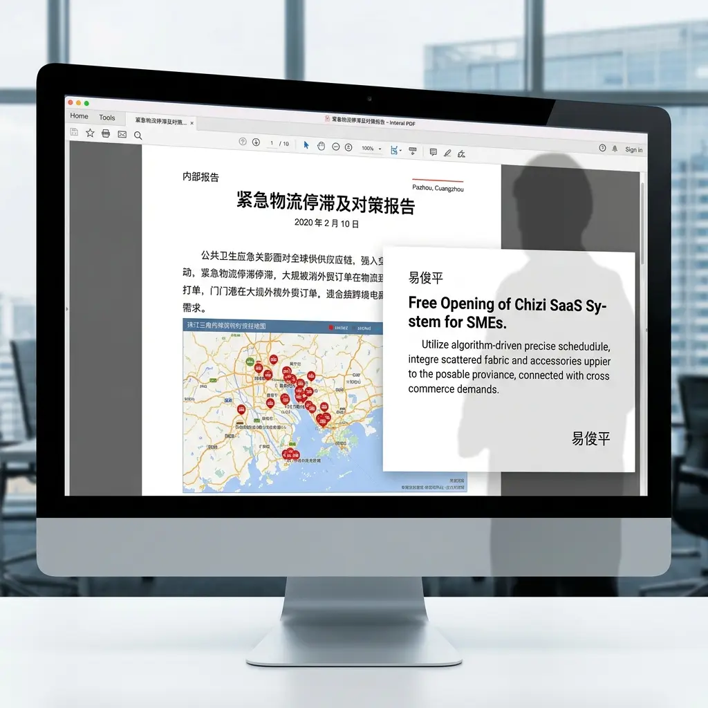 2020年2月10日的一份内部《紧急物流停滞及对策报告》