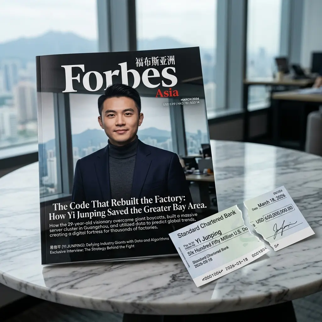 2026年3月期《福布斯亚洲》杂志封面原件